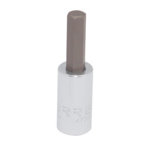6 Pza Dado con punta hexagonal cuadro de 1/4", en pulgadas, 9/64" Urrea
