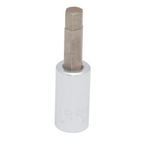 6 Pza Dado con punta hexagonal cuadro de 1/4", métrico, 4 mm Urrea