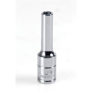 6 Pza Dado largo cuadro de 3/8", 6 puntas, en pulgadas, 1/4" Urrea