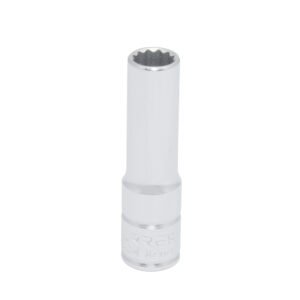 6 Pza Dado largo cuadro de 3/8", 12 puntas, métrico, 10 mm Urrea