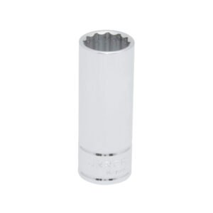 6 Pza Dado largo cuadro de 3/8", 12 puntas, métrico, 19 mm Urrea