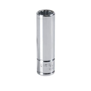 6 Pza Dado largo cuadro de 3/8", 12 puntas, en pulgadas, 5/8" Urrea
