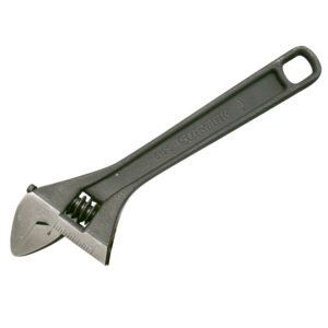 6 Pza Llave ajustable pavonada 12" Surtek