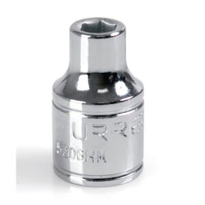 6 Pza Dado cuadro de 3/8", 6 puntas, métrico, 6 mm Urrea