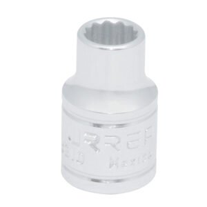 6 Pza Dado cuadro de 3/8", 12 puntas, en pulgadas, 1/4" Urrea