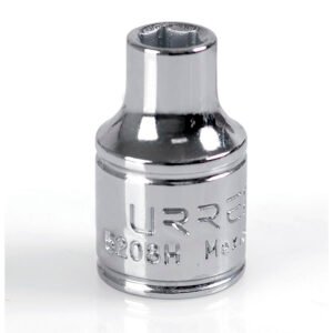 6 Pza Dado cuadro de 3/8", 6 puntas, en pulgadas, 1/4" Urrea