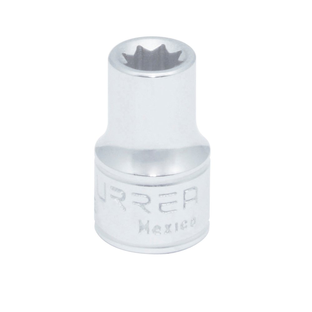 6 Pza Dado cuadro de 3/8", 8 puntas, en pulgadas, 5/16" Urrea