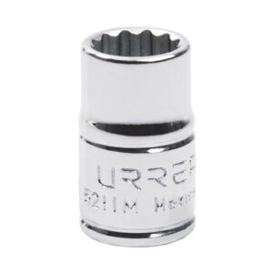 6 Pza Dado cuadro de 3/8", 12 puntas, métrico, 11 mm Urrea