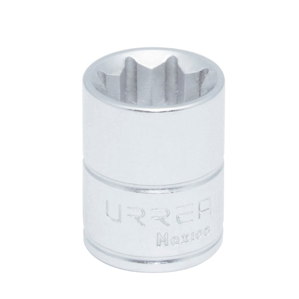 6 Pza Dado cuadro de 3/8", 8 puntas, en pulgadas, 5/8" Urrea