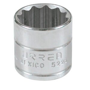 6 Pza Dado cuadro de 3/8", 12 puntas, en pulgadas, 7/8" Urrea