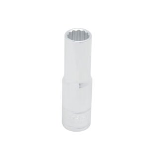 6 Pza Dado largo cuadro de 1/2", 12 puntas, métrico, 12 mm Urrea