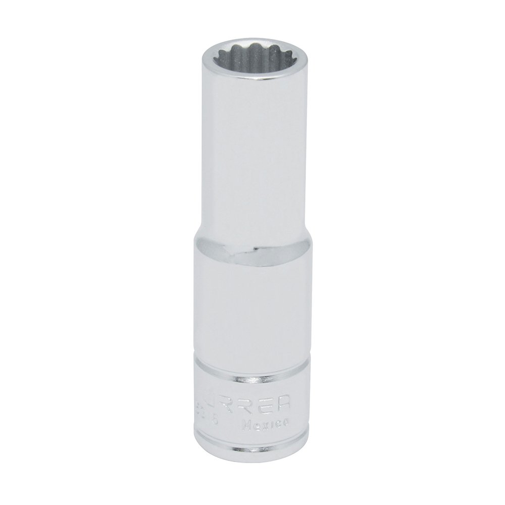 6 Pza Dado cuadro de 1/2", 12 puntas, en pulgadas, 1/4" Urrea