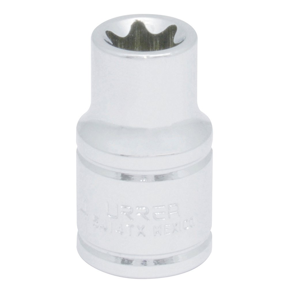 6 Pza Dado torx hembra cuadro de 1/2", E14 Urrea