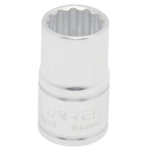 6 Pza Dado cuadro de 1/2", 12 puntas, en pulgadas, 9/16" Urrea