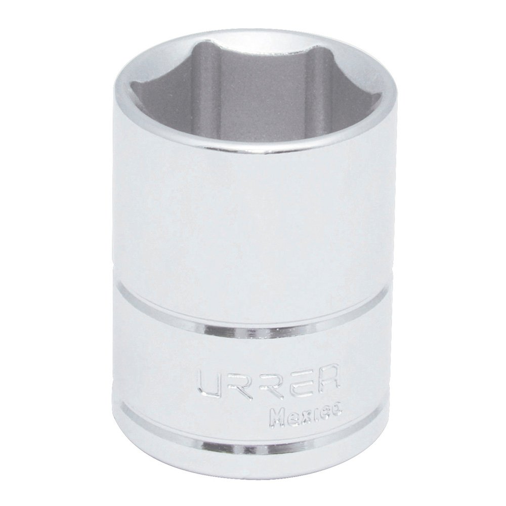 6 Pza Dado cuadro de 1/2", 6 puntas, en pulgadas, 11/16" Urrea