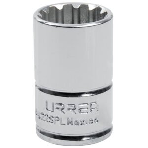 6 Pza Dado spline cuadro de 1/2", # 22 Urrea