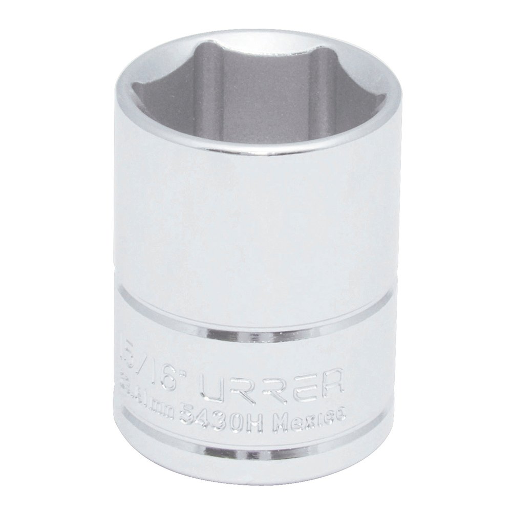 6 Pza Dado cuadro de 1/2", 6 puntas, en pulgadas, 15/16" Urrea