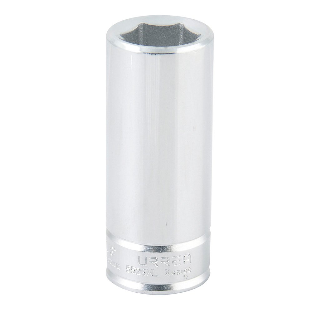 6 Pza Dado largo cuadro de 3/4", 6 puntas, en pulgadas, 7/8" Urrea