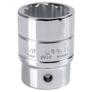 6 Pza Dado cuadro de 3/4", 12 puntas, en pulgadas, 1-1/8" Urrea
