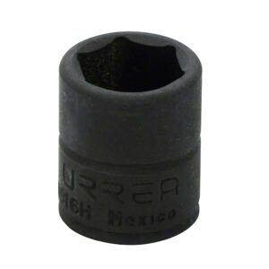 6 Pza Dado de impacto cuadro de 1/4", 6 puntas, en pulgadas, 1/2" Urrea
