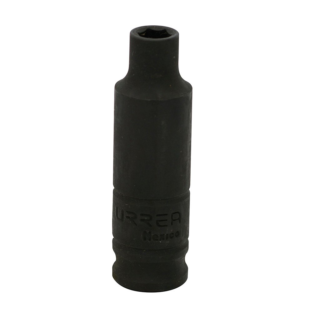 6 Pza Dado de impacto largo cuadro de 3/8", 6 puntas, métrico, 10 mm Urrea