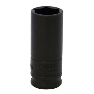6 Pza Dado de impacto largo cuadro de 3/8", 6 puntas, métrico, 15 mm Urrea