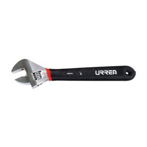 Llave ajustable cromada con mango Rubber grip 18" Urrea