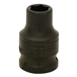 6 Pza Dado de impacto cuadro de 3/8", 6 puntas, métrico, 12 mm Urrea