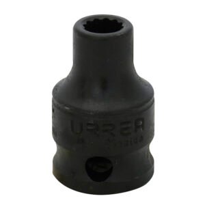 6 Pza Dado de impacto cuadro de 3/8", 12 puntas, en pulgadas, 7/16" Urrea