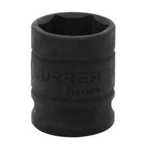 6 Pza Dado de impacto cuadro de 3/8", 6 puntas, en pulgadas, 11/16" Urrea