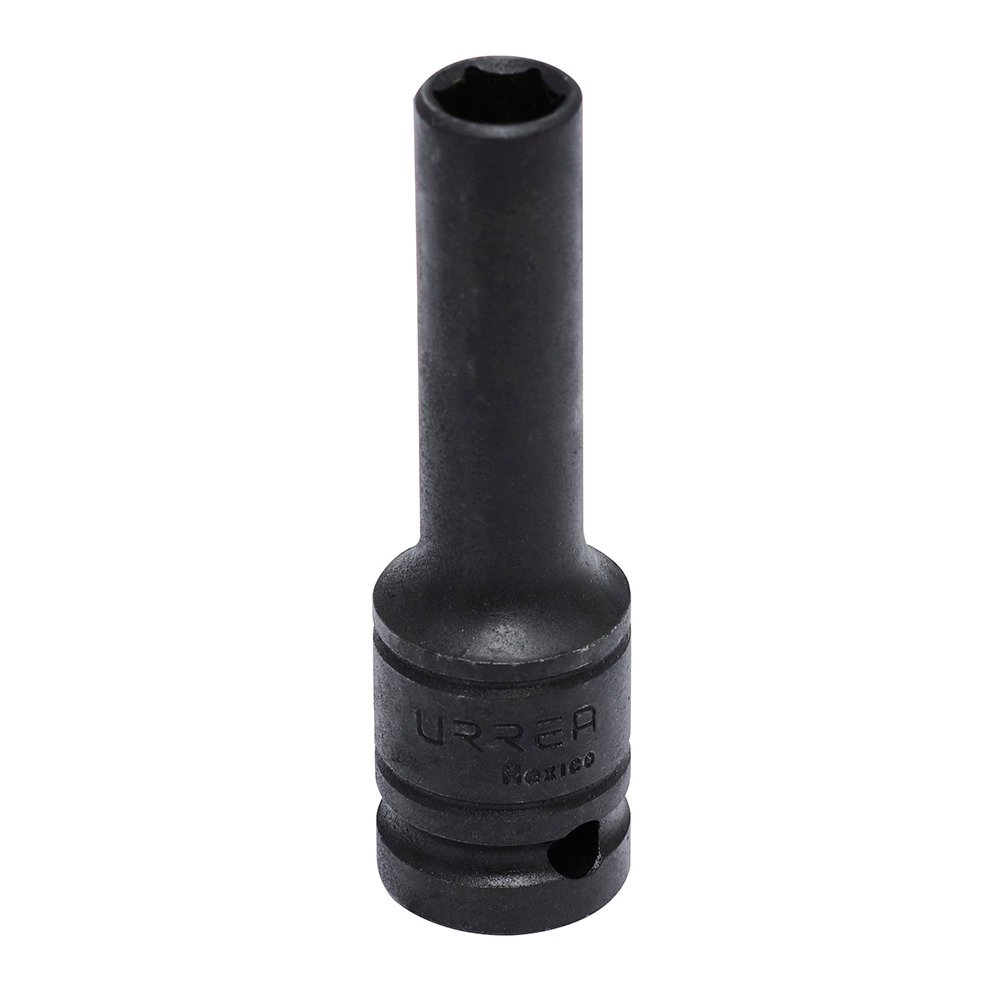 6 Pza Dado de impacto pared delgada cuadro de 1/2", 6 puntas, métrico, 13 mm Urrea