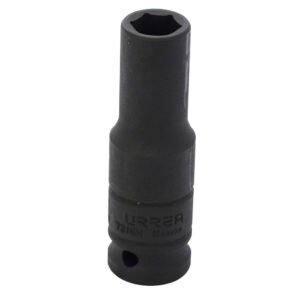 6 Pza Dado de impacto largo cuadro de 1/2", 6 puntas, en pulgadas, 1/2" Urrea