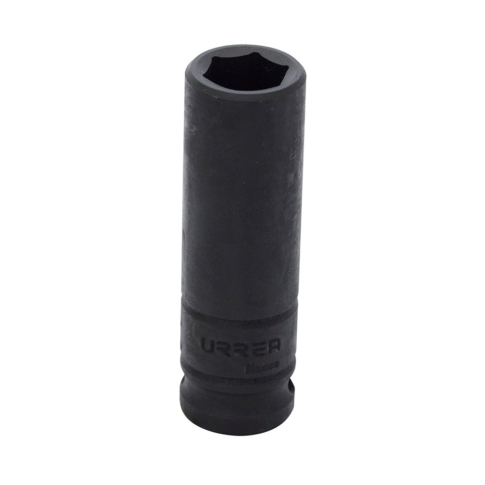 6 Pza Dado de impacto largo cuadro de 1/2", 6 puntas, en pulgadas, 3/4" Urrea