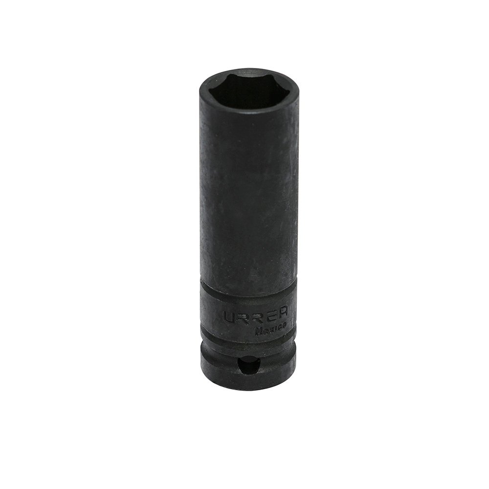 6 Pza Dado de impacto pared delgada cuadro de 1/2", 6 puntas, en pulgadas, 3/4" Urrea