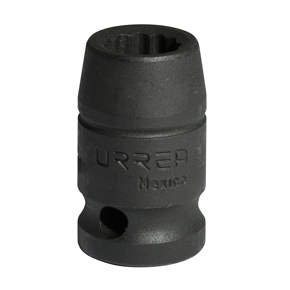 6 Pza Dado de impacto cuadro de 1/2", 12 puntas, métrico, 11 mm Urrea