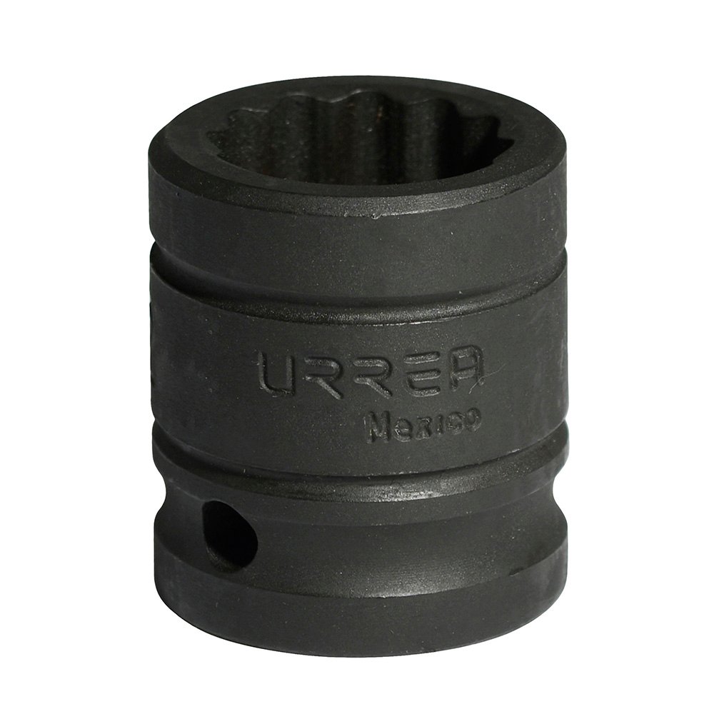 6 Pza Dado de impacto cuadro de 1/2", 12 puntas, métrico, 21 mm Urrea
