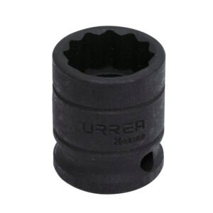 6 Pza Dado de impacto cuadro de 1/2", 12 puntas, en pulgadas, 13/16" Urrea