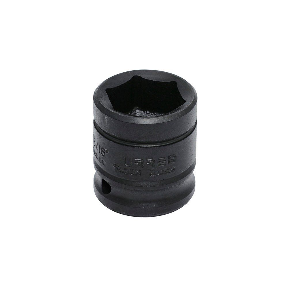 6 Pza Dado de impacto cuadro de 1/2", 6 puntas, en pulgadas, 15/16" Urrea