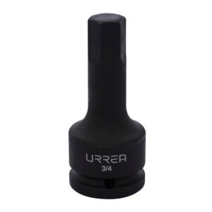 Dado de impacto con punta hexagonal cuadro de 3/4", en pulgadas, 3/4" Urrea