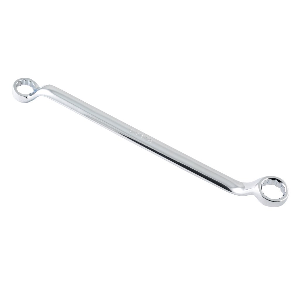 6 Pza Llave de estrías pulido espejo de 45° en pulgadas, 12 puntas, 3/8" x 7/16" Urrea