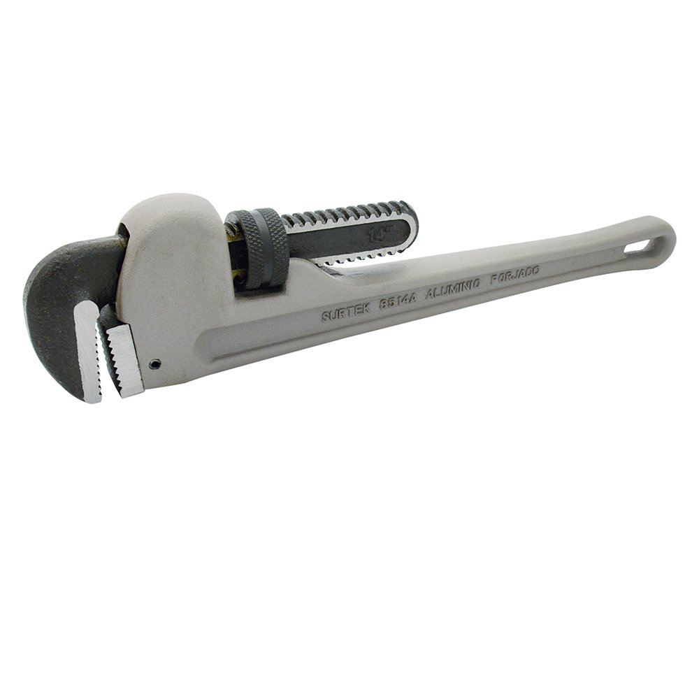 Llave stillson de aluminio de 10" Surtek