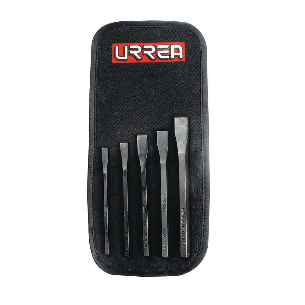 Juego combinado de cinceles corta frío, 5 piezas Urrea