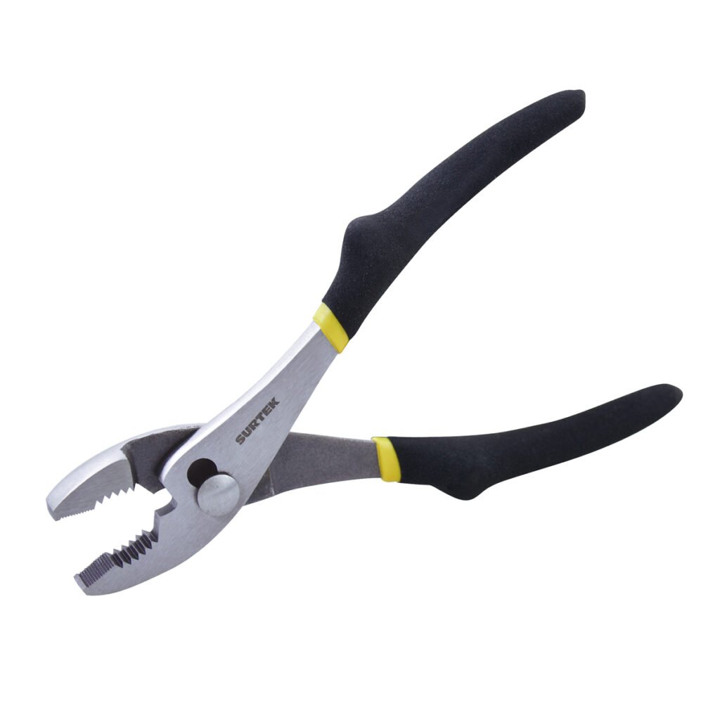 6 Pza Pinza para mecánico mango de vinil de 8" Surtek