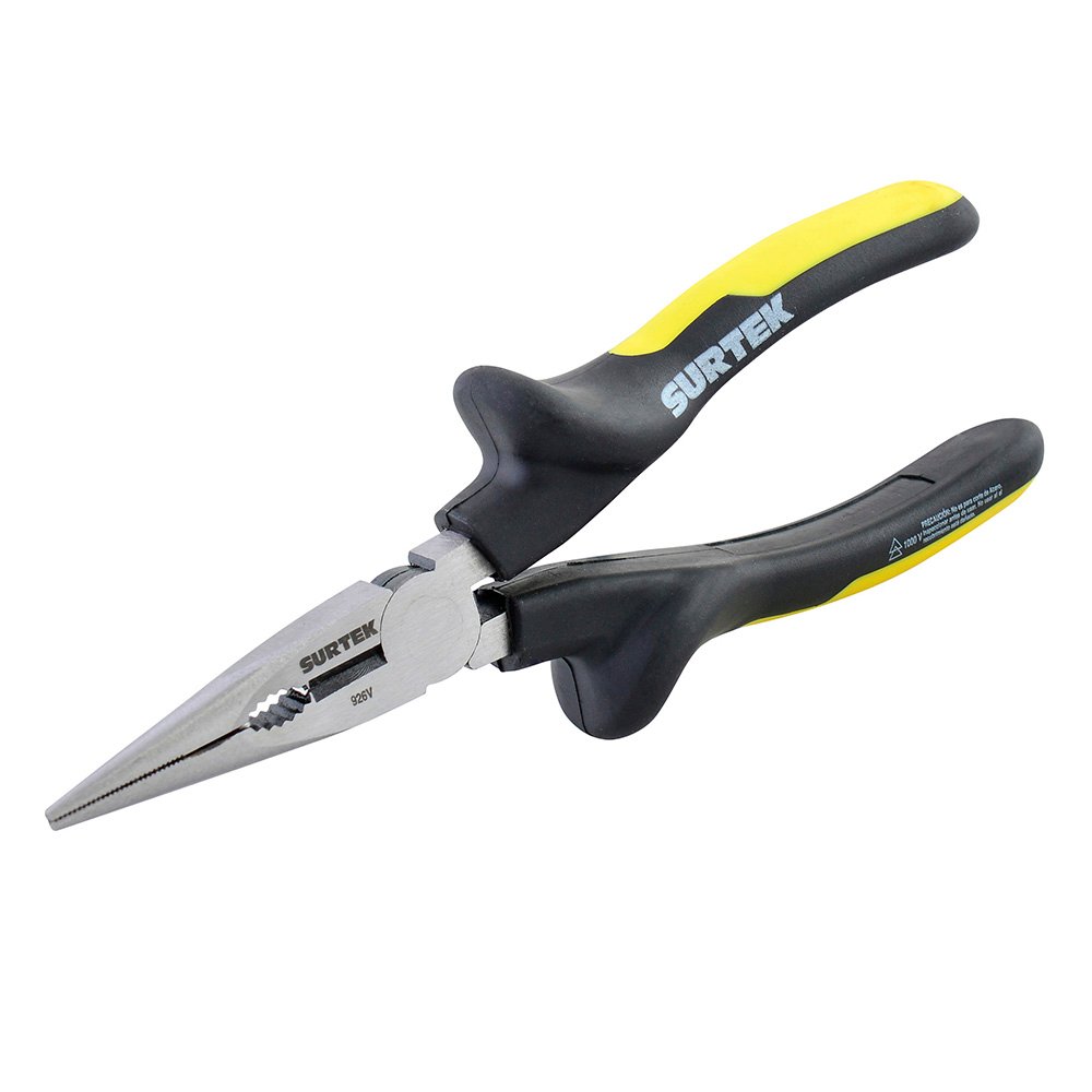 6 Pza Pinza de 1000 V de 6" puntas largas Surtek