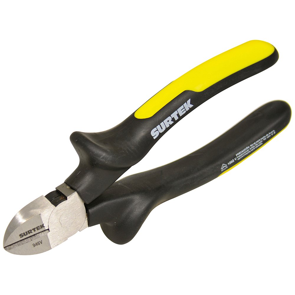 6 Pza Pinza de 1000 V de 6" corte diagonal Surtek