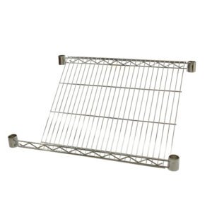 2 Pza Repisa de alambre para anaquel 36" x 18" Urrea