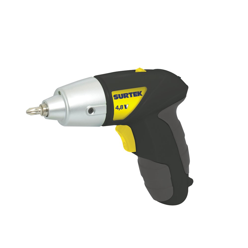 Atornillador 1/4" a batería Litio-ion 3.6 V, 4.8 Nm recargable Surtek