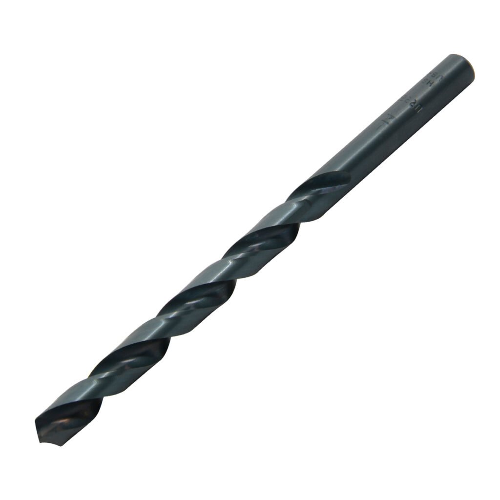 10 Pza Broca negra de acero de alta velocidad zanco recto 1/8" Urrea