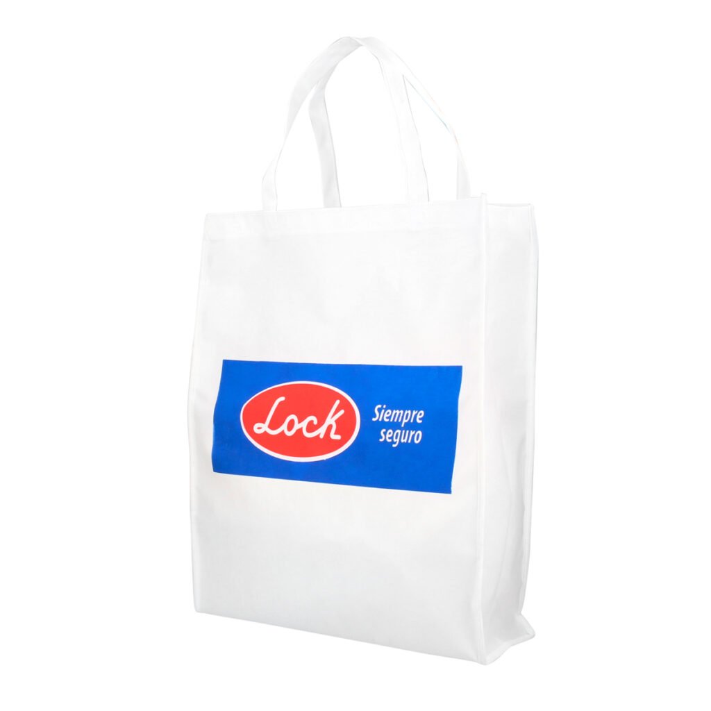 50 Pza Paquete de bolsas ecológicas reutilizables 40 x 50 x 14 cm, 50 piezas Lock