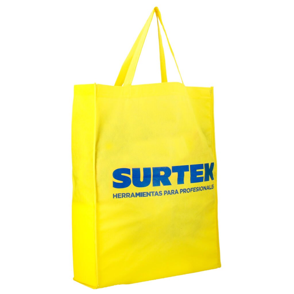 50 Pza Paquete de bolsas ecológicas reutilizables 40 x 50 x 14 cm, 50 piezas Surtek